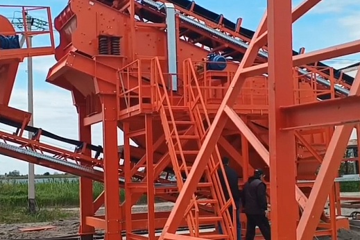 Поставка и монтаж комплекса дробления и сортировки ракушечника в Краснодарском крае