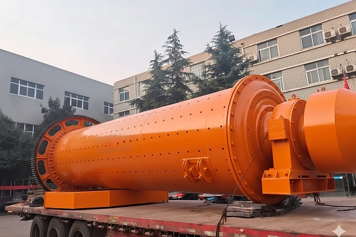 Шаровая мельница МШЦ 4000х5000